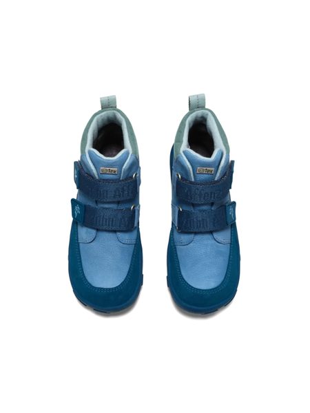 AFFENZAHN LOWBOOT LEATHER FRIENDY SHARK Blue | Dětské celoroční barefoot boty