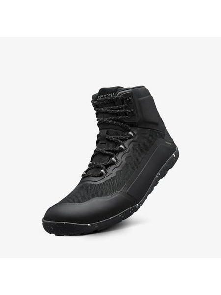 Barefoot Voděodolné Pohorky GROUNDIES® All Terrain High Černé