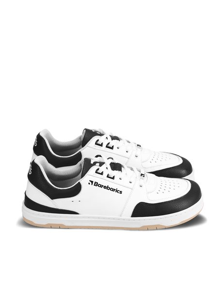Adidași barefoot Barebarics Wave alb-negru