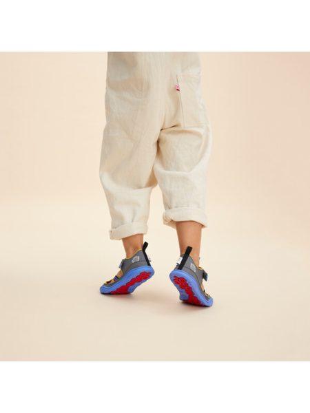 AFFENZAHN SANDAL VEGAN BREEZE TOUCAN Grey | Dětské barefoot sandály  4