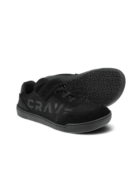 CRAVE CUPERTINO JUNIOR Black | Dětské barefoot tenisky