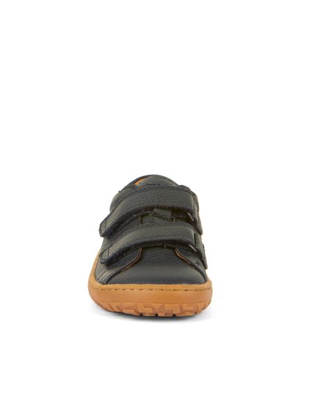 FRODDO TENISKY BASE LEATHER D-VELCRO Dark Blue | Dětské barefoot tenisky