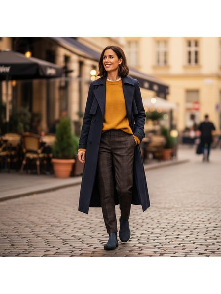 Dámské Barefoot Chelsea GROUNDIES® EVERYDAY Tmavě modré