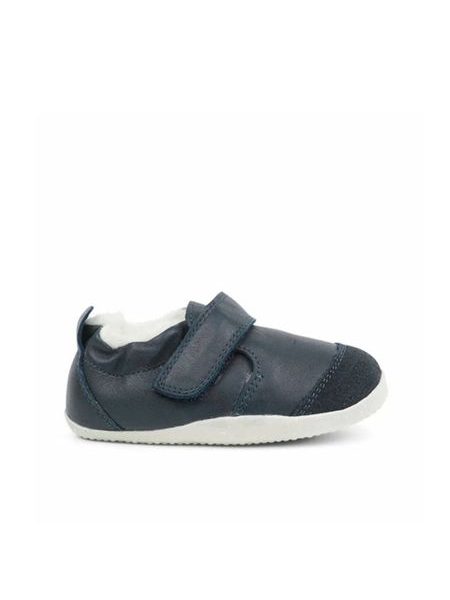 Botas barefoot de criança BOBUX Xplorer Marvel Arctic azul-marinho