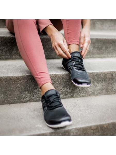 XERO SHOES HFS II Black | Dámské sportovní barefoot tenisky