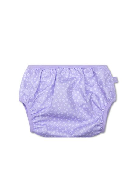 PLAVKY PRO KOJENCE S UPF 50+ Lila Leopard