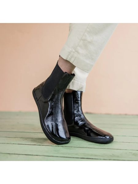 SHAPEN MAJESTY Black | Dámské chelsea barefoot boty