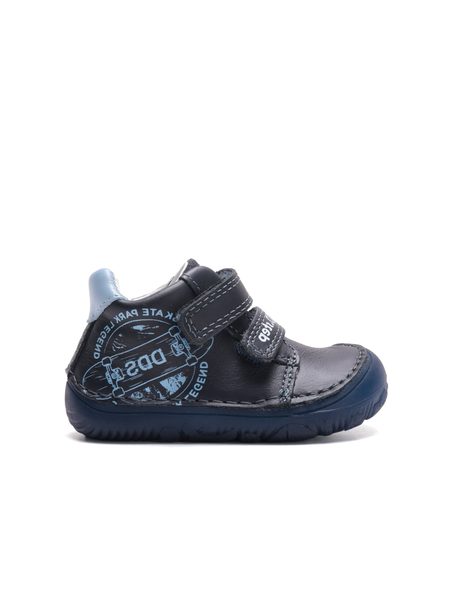Dětské barefoot celoroční boty D.D.STEP S073-62313A svítící skateboard