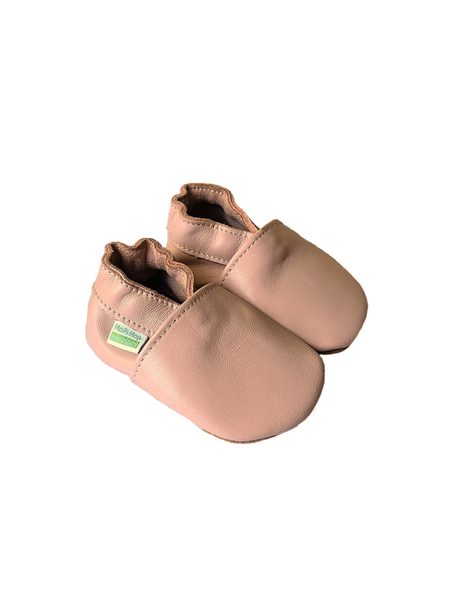 HOPI HOP BAREFOOT KOŽENÉ CAPÁČKY Světle Růžové | Dětské barefoot capáčky