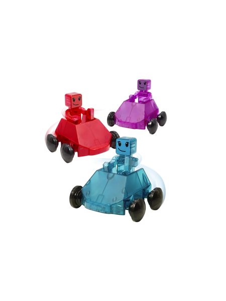 MAGNETICKÁ STAVEBNICE MAGNA TILES DASHERS 6 DÍLŮ