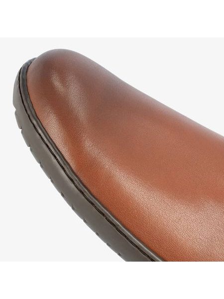 Pánské Barefoot Polobotky GROUNDIES® Palermo Karamelové