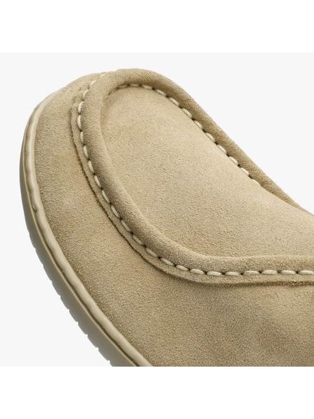 Barefoot Mokasíny GROUNDIES® Cricket Béžové