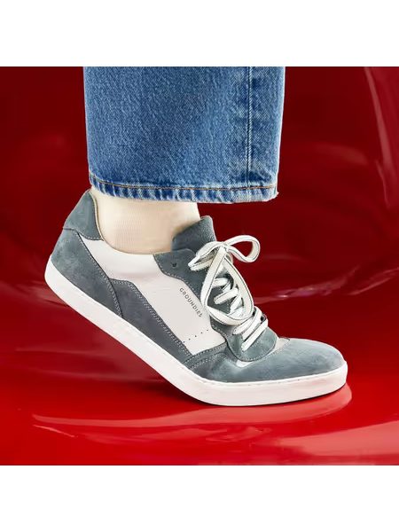 Barefoot tenisky GROUNDIES® Nova Special Šalvějová Zeleno Bílé