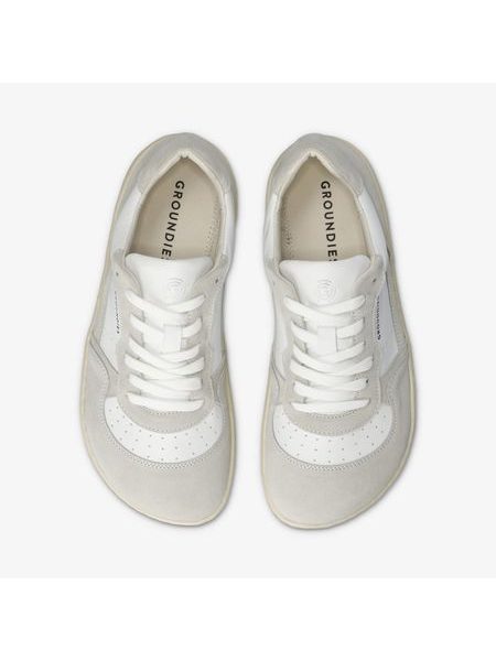 Dámské Barefoot+ Tenisky GROUNDIES® Nova GO1+ Bílo Béžové