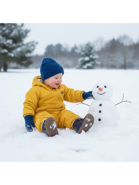 BUNDGAARD PETIT WINTER Navy | Dětské zimní zateplené barefoot boty