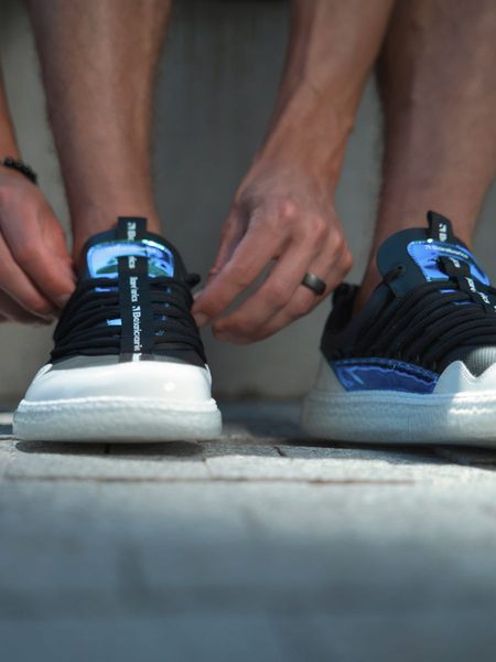 Adidași barefoot Barebarics Futura negru sidefat