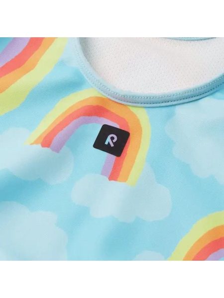 REIMA DÍVČÍ JEDNODÍLNÉ PLAVKY KORFU UV Light turquoise 3