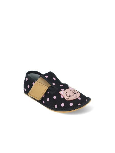 RAYVE SLIPPERS ELASTIC Black Cat