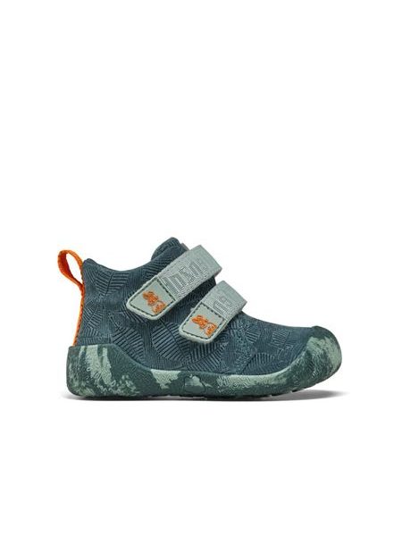 Kinder-Barfußschuhe AFFENZAHN PREWALKER LOWBOOT LEATHER TALKY Grün