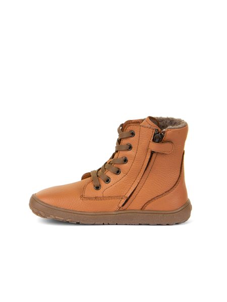 FRODDO VYŠŠÍ KOŽENÉ Zimní Cognac 3