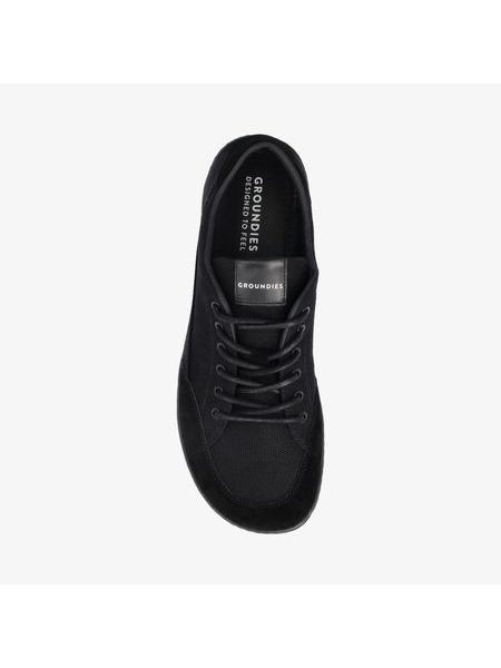 GROUNDIES® Amsterdam Pánské Černé | Pánské barefoot tenisky