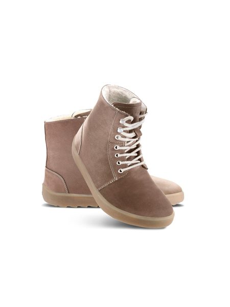 BE LENKA WINTER 3.0 Walnut Brown | Zimní zateplené barefoot boty