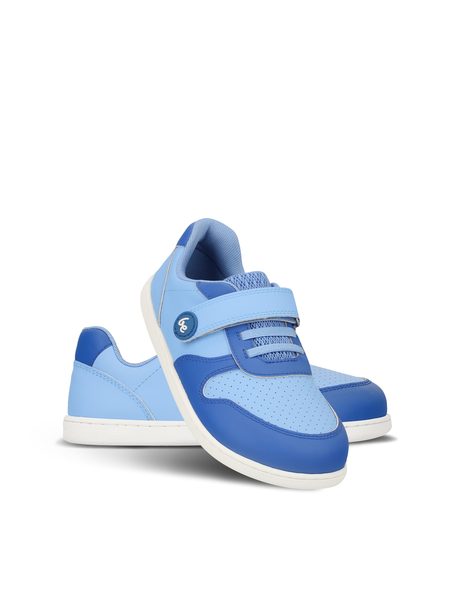 Baskets barefoot enfant Be Lenka Scoot Kids bleu clair et bleu roi