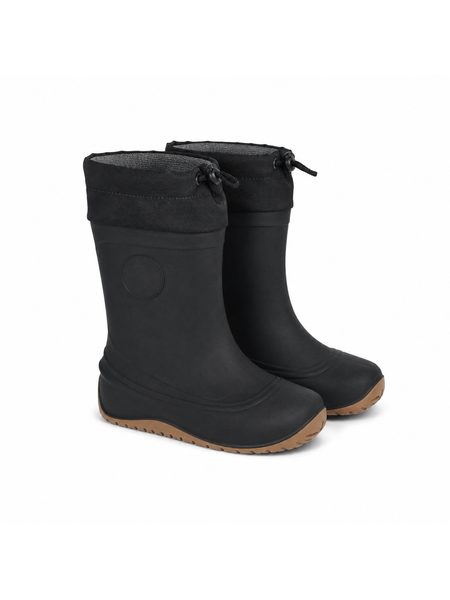 RAYVE MONSOON COVER Black/Caramel | Dětské barefoot holínky