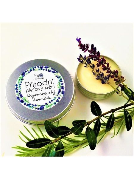RELAXAČNÍ KRÉM pro smíšenou pleť - Arganový olej, levandule