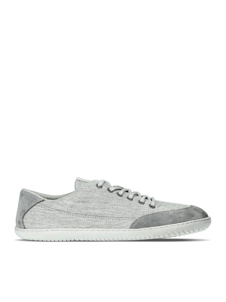 GROUNDIES® Amsterdam Barefoot+ Dámské Světle šedé | Dámské barefoot tenisky