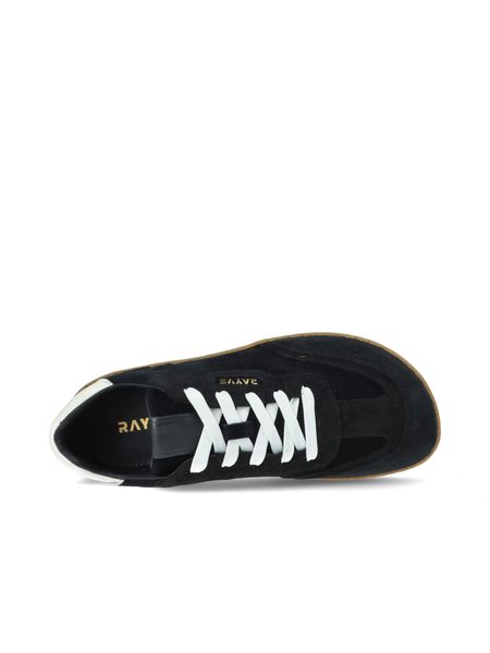 Barefoot Tenisky RAYVE RIO leather černo/bílé
