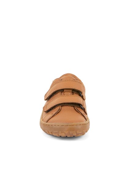 FRODDO TENISKY BAZE LEATHER D-VELCRO Cognac | Dětské barefoot tenisky