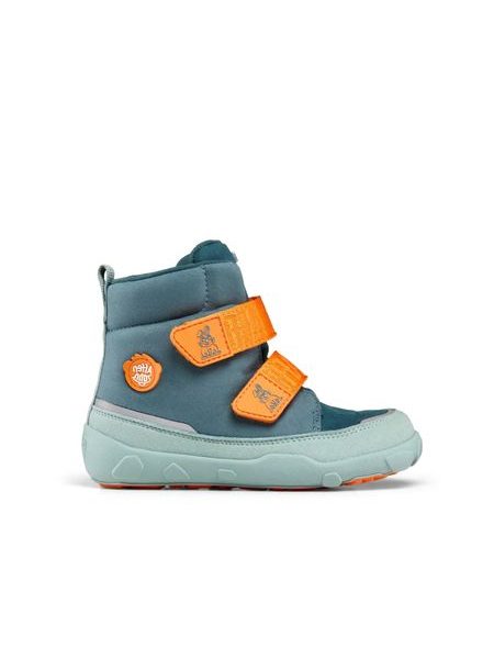 Dětské Barefoot Zimní boty AFFENZAHN MIDBOOT VEGAN COMFY BUNNY zelené