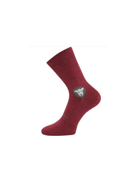 VoXX® BAREFOOTAN MERINO Ponožky Vínové