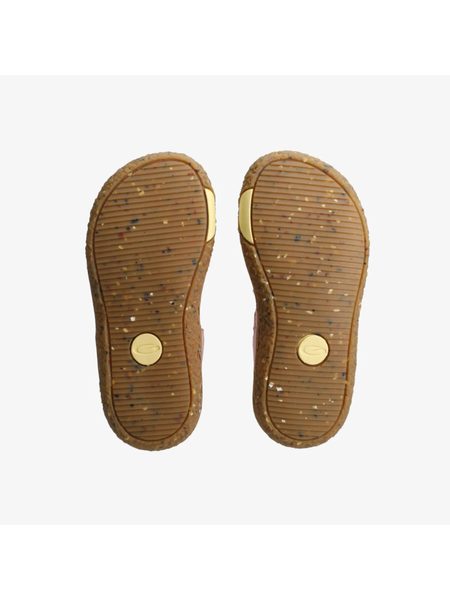 Dětské Barefoot Sandály GROUNDIES® Noto 2.0 Růžovo Citronove