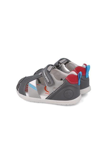 BIOMECANICS SANDÁLY WIDER Grey | Dětské barefoot sandály