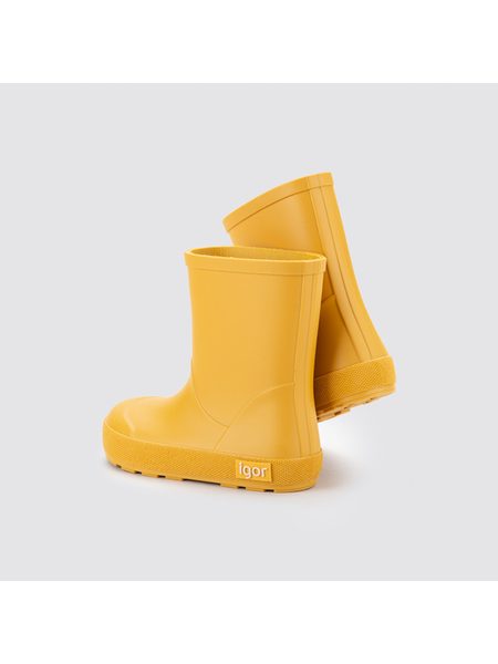 IGOR HOLÍNKY Yellow | Dětské barefoot holínky 3