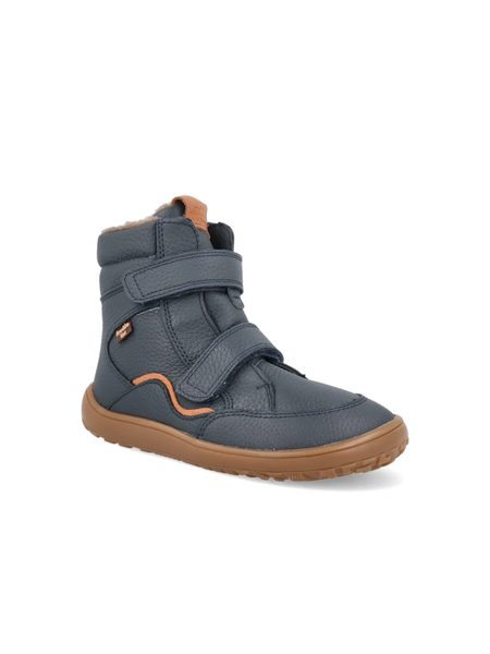 Dětské barefoot zimní boty FRODDO WINTER TEX tmavě modré