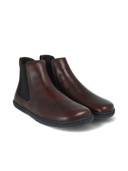 ANGLES Nyx Winter Wool 2.0 Unisex Barefoot Chelsea Boots Brown
