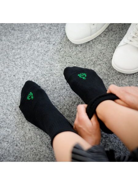 NABOSO BAREFOOT PONOŽKY BAMBUS Černé Dlouhé