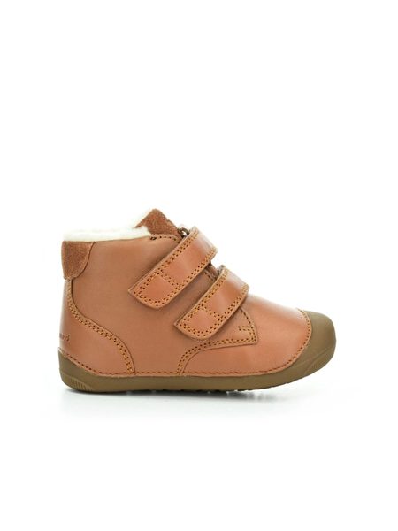 BUNDGAARD PETIT WINTER Cognac | Dětské zimní zateplené barefoot boty
