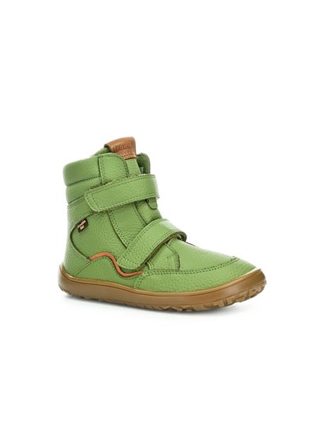 Dětské barefoot zimní boty FRODDO WINTER TEX zelené
