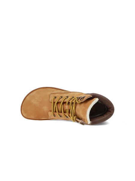 CRAVE UTAH WINTER Cognac | Zateplené zimní barefoot boty