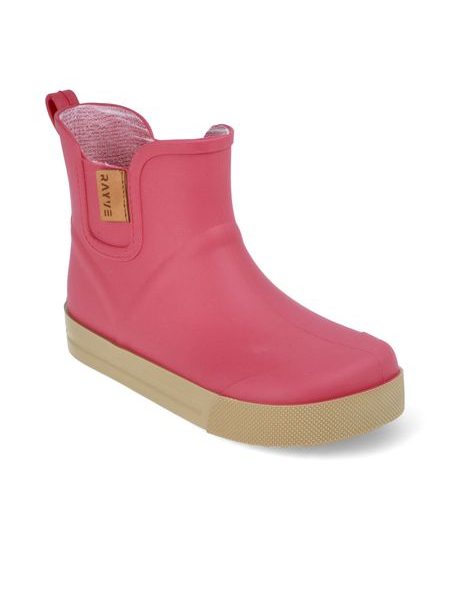 RAYVE MUDDY SHORT Ruby Red | Dětské barefoot holínky