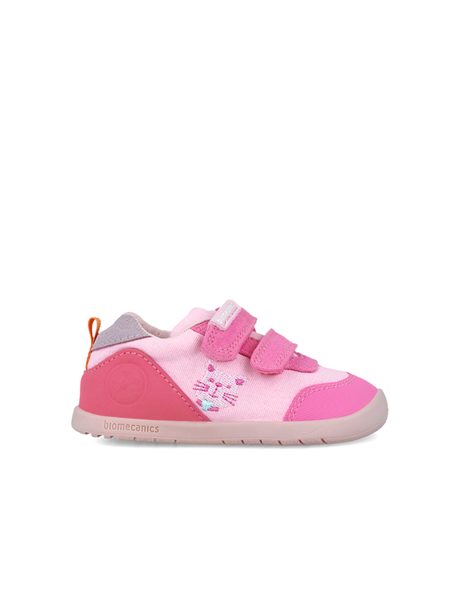 BIOMECANICS TENISKY WIDER CANVAS Rose | Dětské barefoot tenisky