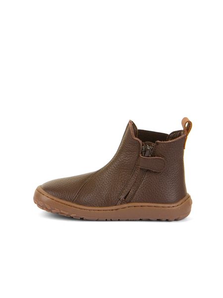 Barefoot Chelsea boty FRODDO KOTNÍKOVÉ CHELYS II tmavě hnědé