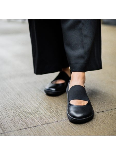 BAŤA BALERÍNY Černá | Dámské barefoot baleríny