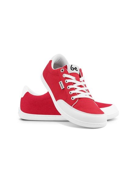 Barfußsneaker Be Lenka Rebound - Rot und Weiß