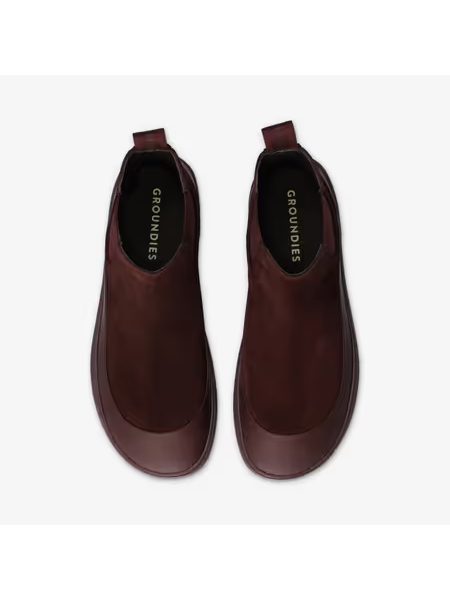 GROUNDIES SIENNA WOMEN Bordeaux | Dámské barefoot chelsea boty