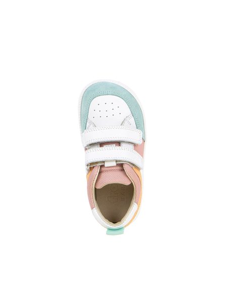 FRODDO TENISKY LOOP White Pink | Dětské barefoot tenisky